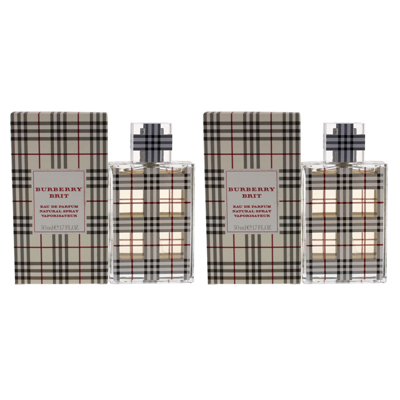 Burberry Brit By  For Women - 1.7 oz Edp Spray - Pack Of 2 In Multi