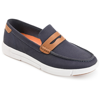 Thomas & Vine Tevin Textile Slip-on Loafer In Navy
