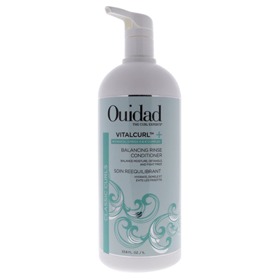 Ouidad Vitalcurl Plus Balancing Rinse Conditioner By  For Unisex - 33.8 oz Conditioner In Green
