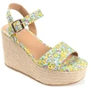 Journee Collection Collection Women's Tru Comfort Foam Pearrl Sandal In Multi