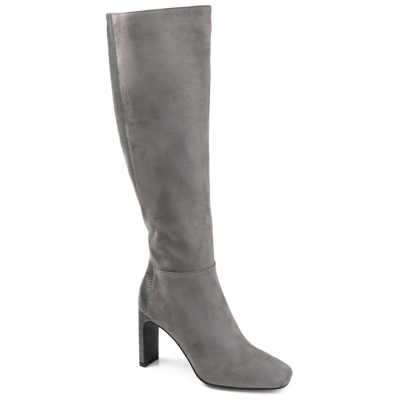 Journee Collection Collection Women's Tru Comfort Foam Elisabeth Boot In Grey