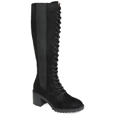 Journee Collection Collection Women's Tru Comfort Foam Wide Calf Jenicca Boot In Black