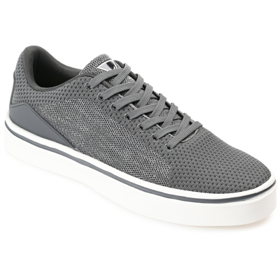 Vance Co. Men's Desean Knit Casual Sneakers In Gray