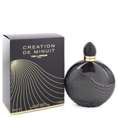 Ted Lapidus 547796 3.3 oz Women Creation De Minuit Perfume Eau De Toilette Spray In Black