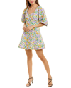 Nicholas Lydia Mini Dress In Multi
