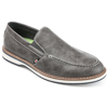 Vance Co. Men's Harrison Slip-on Casual Loafers In Grey