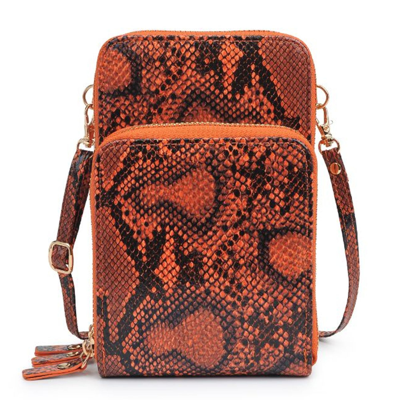 Urban Expressions Jorgie Crossbody Bag In Orange