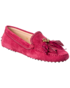 TOD'S TODs Gommino Tassel Suede Loafer