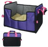 Pet Life Travel-nest Folding Travel Cat And Dog Bed In Purple