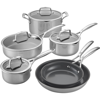 Zwilling Energy Plus 10-piece Nonstick Cookware Set In Multi