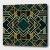 Curioos Art Deco 2 In Green