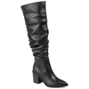 Journee Collection Women's Tru Comfort Foam Wide Calf Pia Boot In Black