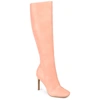 Journee Collection Collection Women's Tru Comfort Foam Wide Calf Glenda Boot In Pink