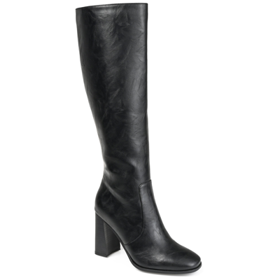 Journee Collection Collection Women's Tru Comfort Foam Wide Calf Karima Boot In Black