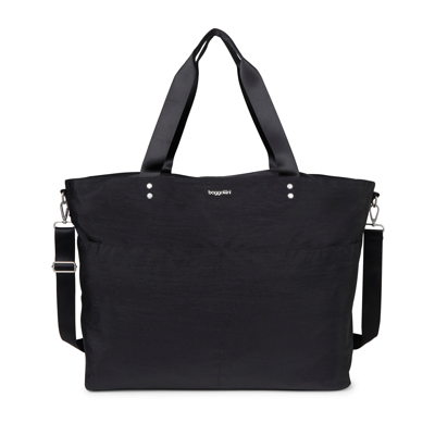 Baggallini Extra-large Carryall Tote In Black - Nylon