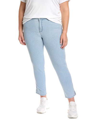 Nydj Slim Straight Ankle Jean In Grey