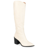 Journee Collection Collection Women's Tru Comfort Foam Wide Width Extra Wide Calf Daria Boot In White
