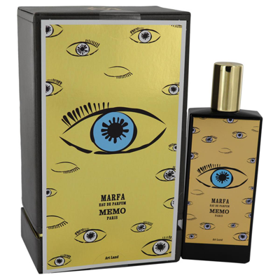 Memo 541285 2.5 oz Unisex Eau De Perfume Spray For Women In Yellow