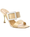 MANOLO BLAHNIK TULIABA 90 SATIN SANDAL