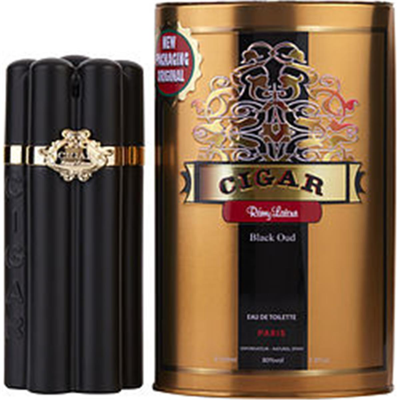 Remy Latour 285468 Cigar Black Oud Eau De Toilette Spray - 3.3 oz
