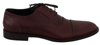 DOLCE & GABBANA Dolce & Gabbana Leather Derby Formal Men's Shoes