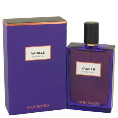 Molinard 537161 2.5 oz Vanille Perfume Eau De Pafum Spray For Women In Purple