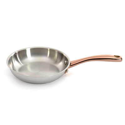 Berghoff Ouro Gold 18/10 Stainless Steel 9.5" Fry Pan In Grey