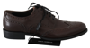 DOLCE & GABBANA Dolce & Gabbana Leather Brogue Derby Dress Men's Shoes