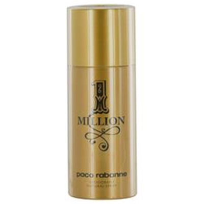 Rabanne Paco  268818 5.1 oz 1 Million Deodorant Natural Spray For Men In Gold