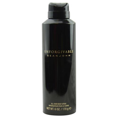 Sean John 280388 Unforgivable Body Spray - 6 oz In Black