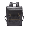 Fossil Men's Miles Leather Backpack In Black