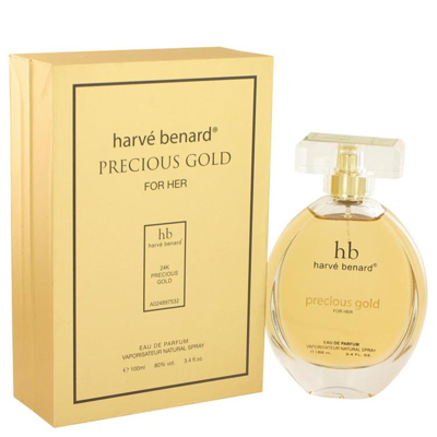 Harve Benard 514660 Precious Gold By  Eau De Parfum Spray 3.4 oz