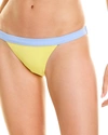 Onia Leila Bikini Bottoms In Yellow