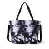 Baggallini Large Carryall Tote In Black Ink Tie Dye
