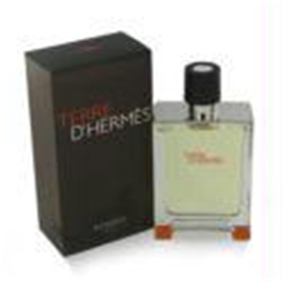 Hermes Terre D & Apos; By  Eau De Toilette Spray 1.7 oz In Orange