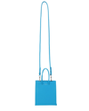 Medea Leather Tote In Blue