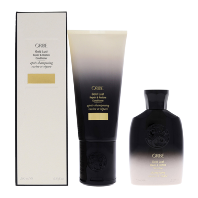 Oribe Gold Lust Repair And Restore Shampoo And Conditioner Kit By  For Unisex - 2 Pc Kit 2.5oz Shampo