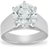 Pompeii3 2 Ct Diamond Solitaire Engagement Ring 14k White Gold In White