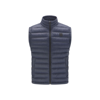 Hugo Boss Packable Down Gilet With Water-repellent Outer In Dark Blue