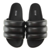 Roam The Puffy Slide Sandal In Black