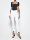 Jonathan Simkhai River Core High Rise Skinny Jeans In Distressed In Multi