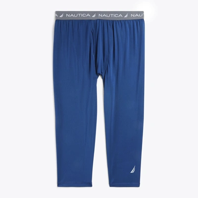 Nautica Mens Three-quarter Pant In Blue