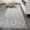 Jonathan Y Aksil Moroccan Beni Souk Area Rug In Grey