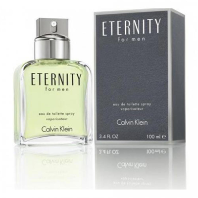 Calvin Klein Eternity Eau De Toilette Spray For Men 3.4 Oz. In Purple