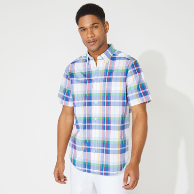 Nautica Mens Big & Tall Classic Fit Plaid Shirt In Multi