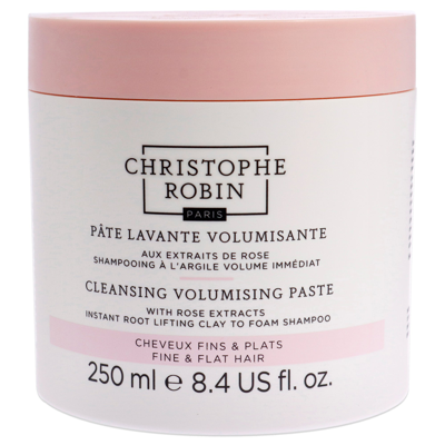 Christophe Robin Cleansing Volumizing Paste With Rose Extracts By  For Unisex - 8.4 oz Paste In Pink