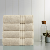 Modern Threads 4-pack Spunloft Bath Towel In Sand