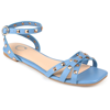 Journee Collection Women's Tru Comfort Foam Zendaya Sandal In Blue