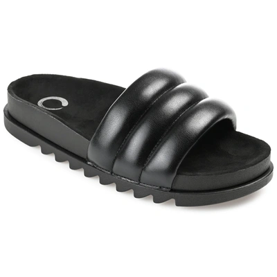 Journee Collection Collection Women's Tru Comfort Foam Lazro Sandal In Black