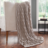 Modern Threads Samira Acrylic Embellished Throw In Brown